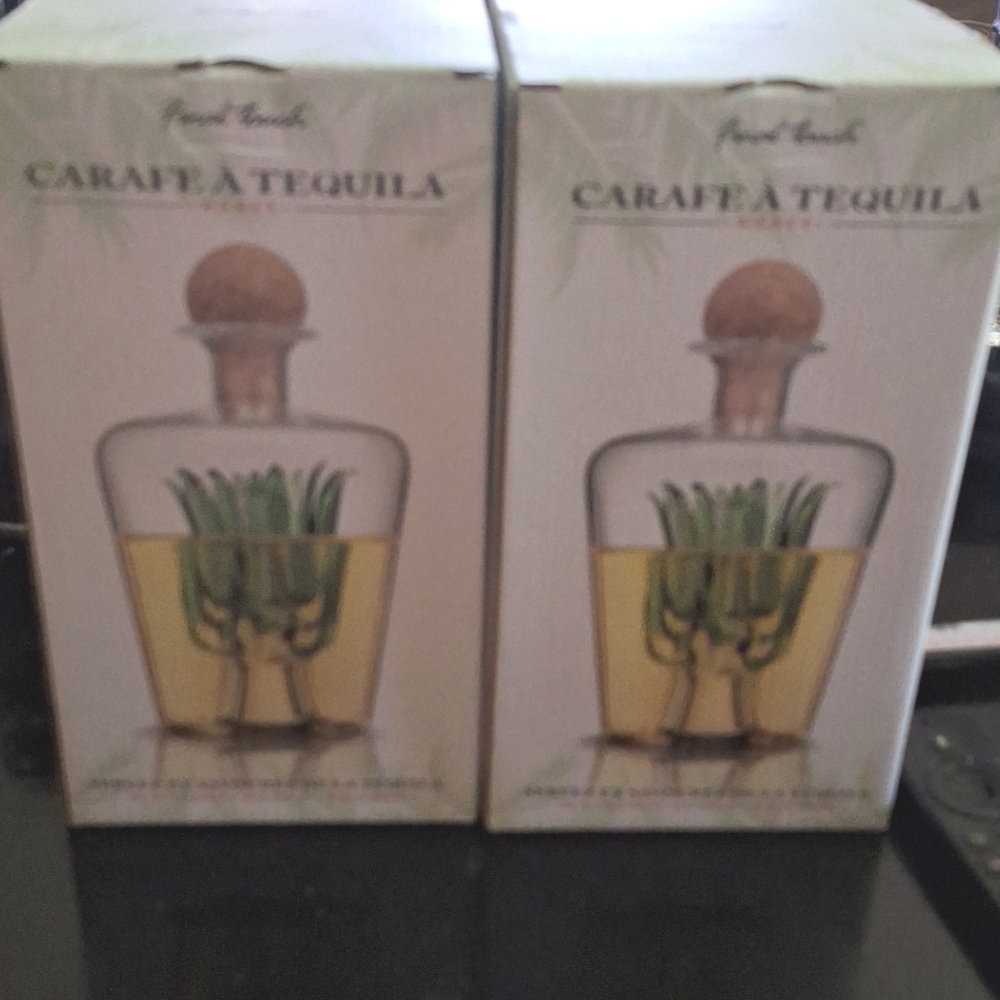 Tequila decanters